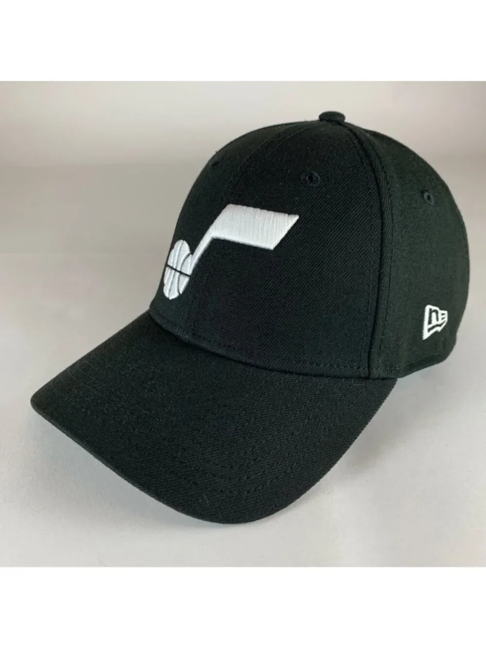 Utah Jazz NBA Black New Era 9Forty Strapback Adjustable Hat